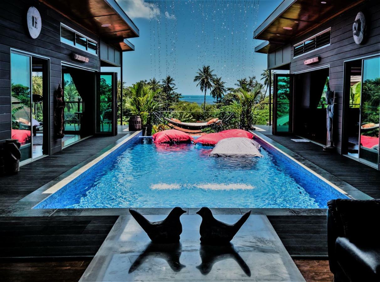 Stunning Villa With Ocean Views And Free Car Lamai Beach  Eksteriør bilde