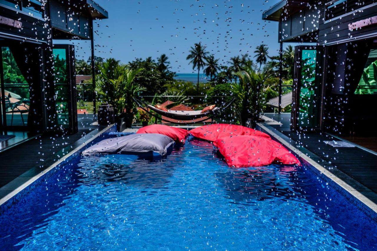 Stunning Villa With Ocean Views And Free Car Lamai Beach  Eksteriør bilde
