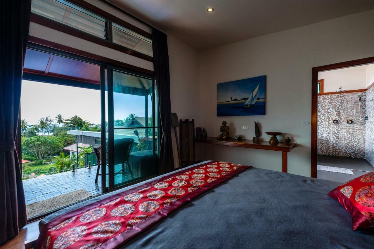 Stunning Villa With Ocean Views And Free Car Lamai Beach  Eksteriør bilde