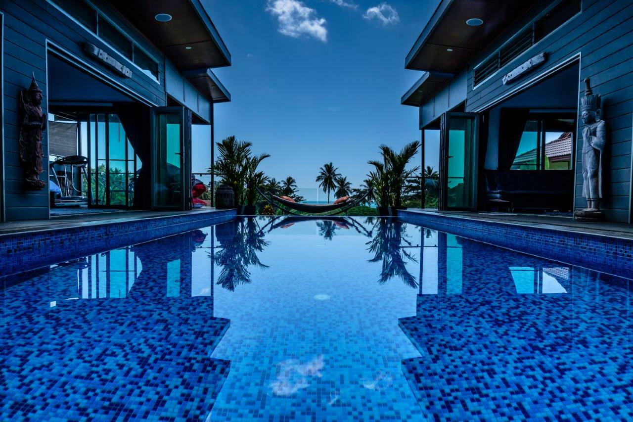 Stunning Villa With Ocean Views And Free Car Lamai Beach  Eksteriør bilde