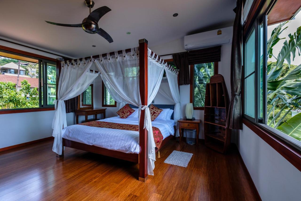 Stunning Villa With Ocean Views And Free Car Lamai Beach  Eksteriør bilde