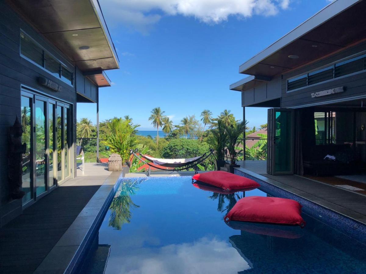 Stunning Villa With Ocean Views And Free Car Lamai Beach  Eksteriør bilde